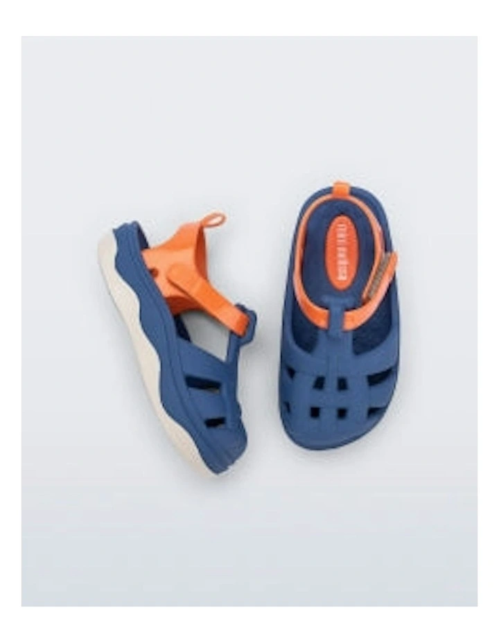 Mini Zig Sandal in Blue Orange image 4