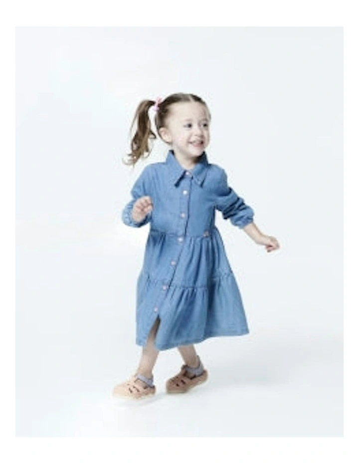 Mini Zig Sandal in Beige Grey image 2