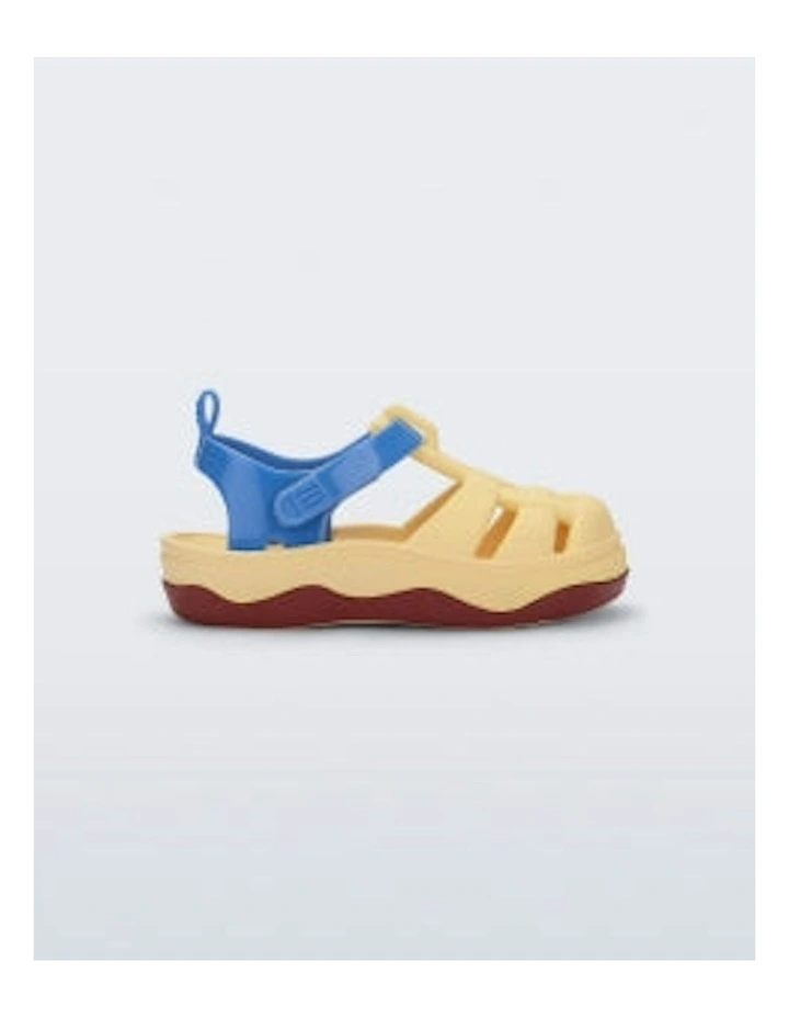 Mini Zig Sandal in Yellow Blue image 1
