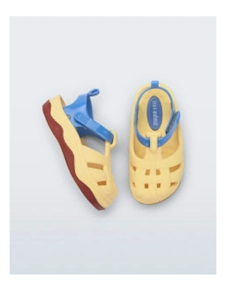 Mini Zig Sandal in Yellow Blue image 3