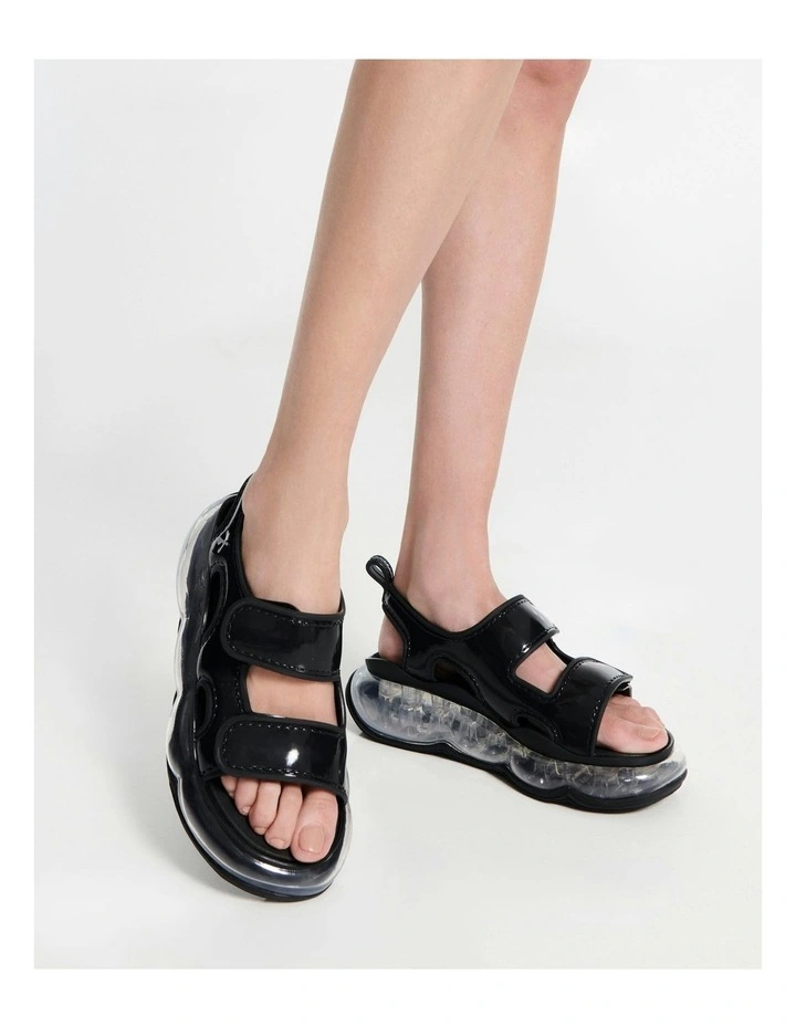 Futura Sandal in Black image 3
