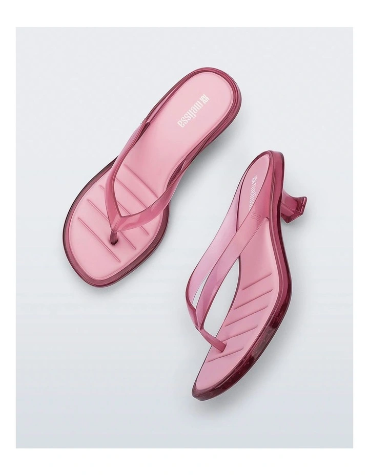 Thong Kitten Heel in Pink image 2