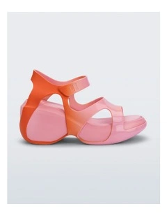 Edge Shoes in Pink Orange