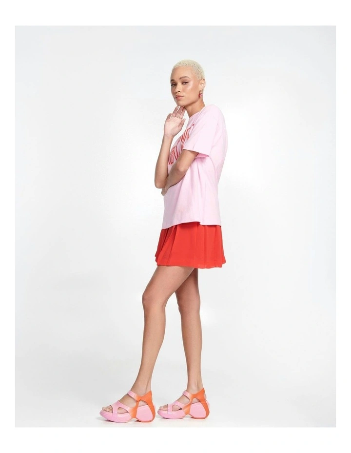 Edge Shoes in Pink Orange image 2