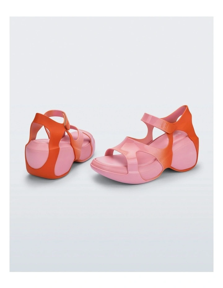 Edge Shoes in Pink Orange image 3