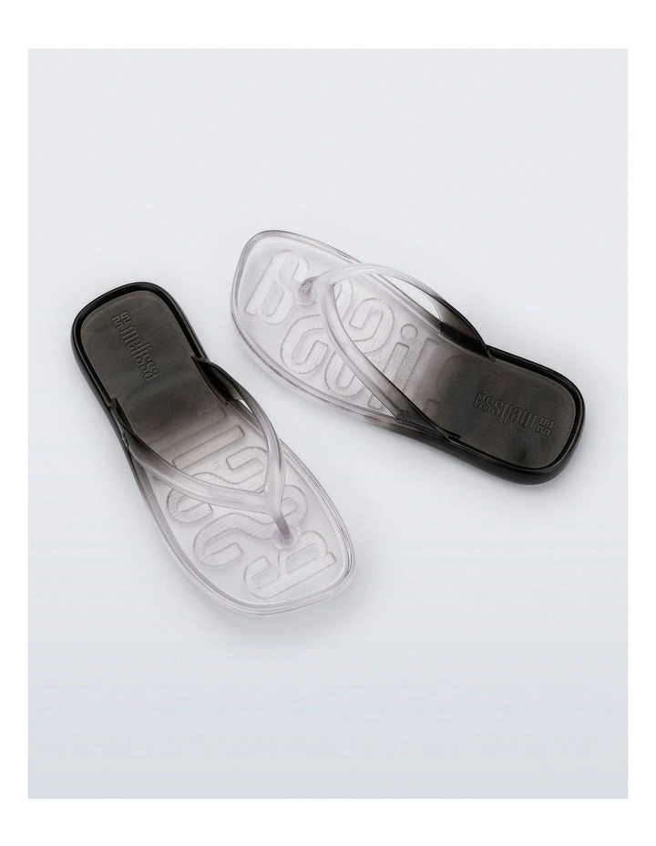 Beachwear Slippers in Clear Black image 4