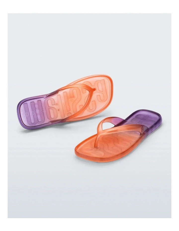 Beachwear Flip-Flop in Orange Purple image 4