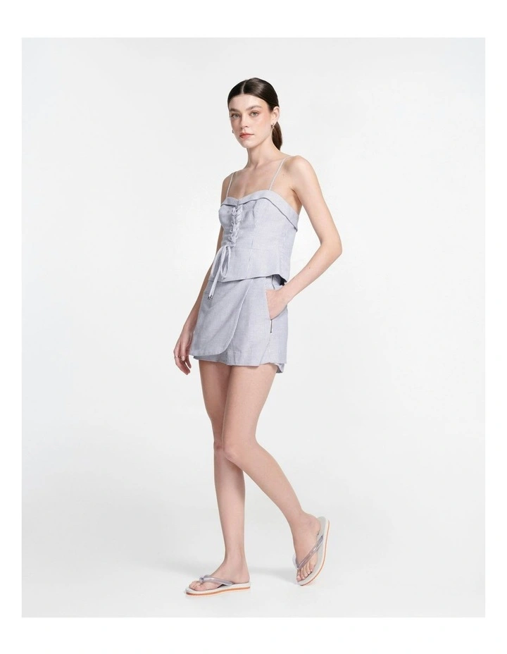 Air Flow Flip Flop in White Orange image 2