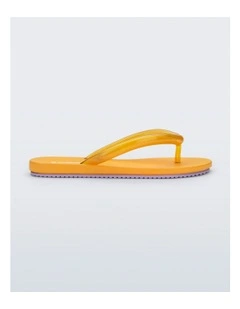 Air Flow Flip Flop in Yellow Lilac