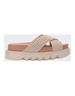 Cross M Lover Platform in Beige