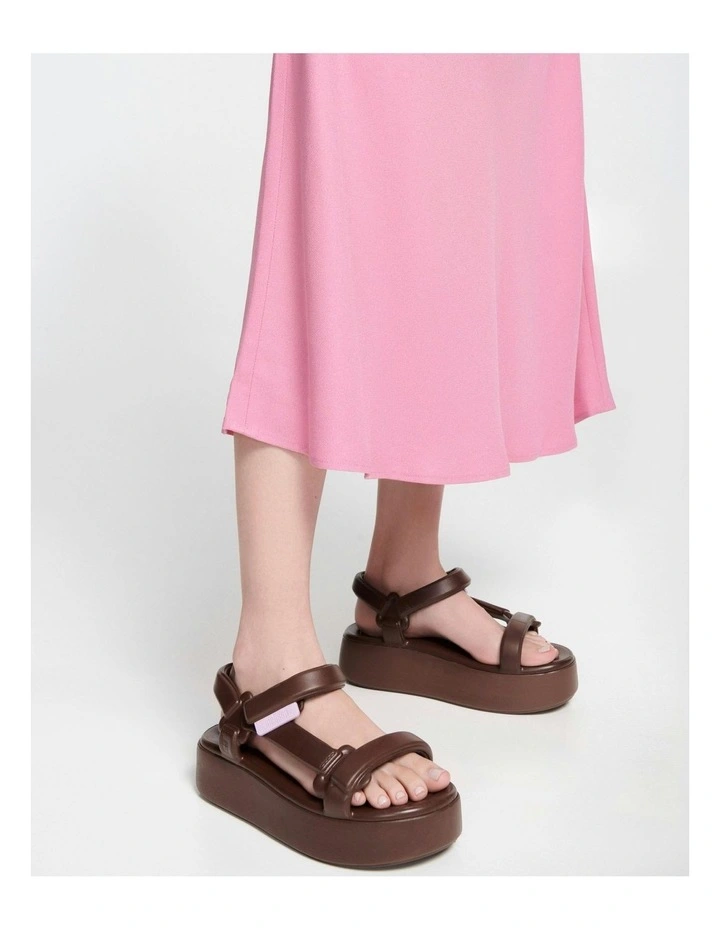 Free Puff Papete Sandal in Brown image 3
