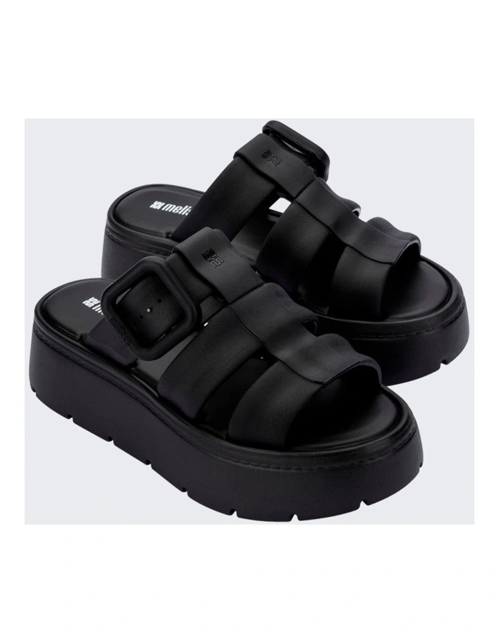 Platform Pump in Black image 2