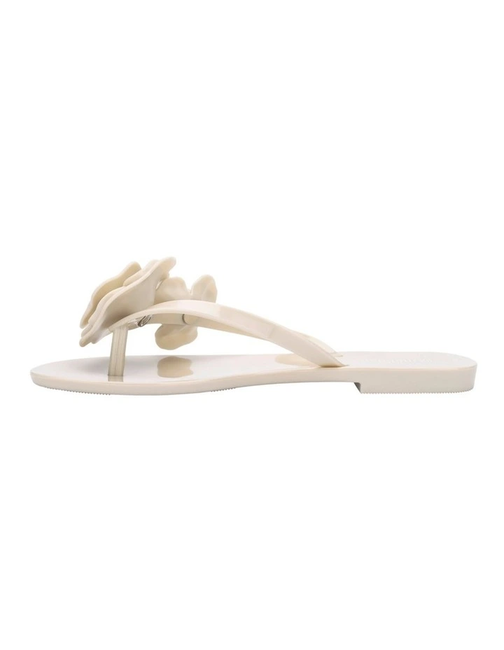 Harmonic Petals Flip Flop Thongs in Beige image 3