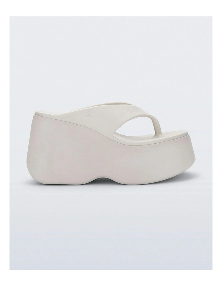 Free Thong Wedge in Light Beige image 1