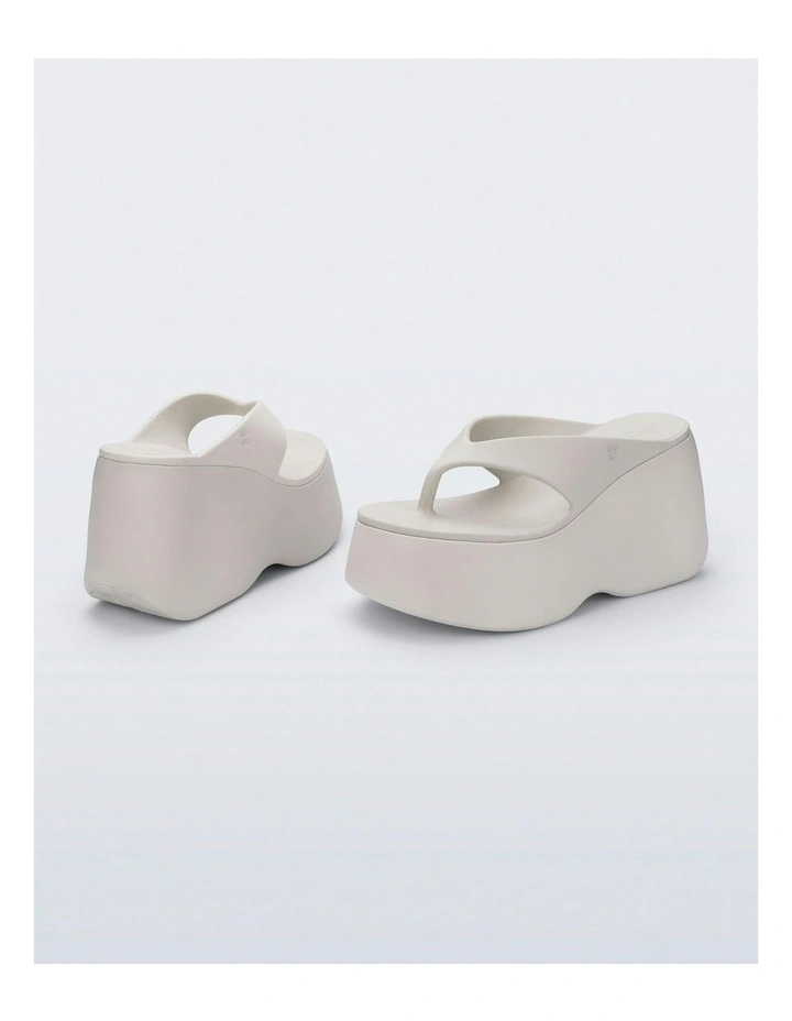 Free Thong Wedge in Light Beige image 3