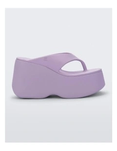 Free Thong Wedge in Lilac