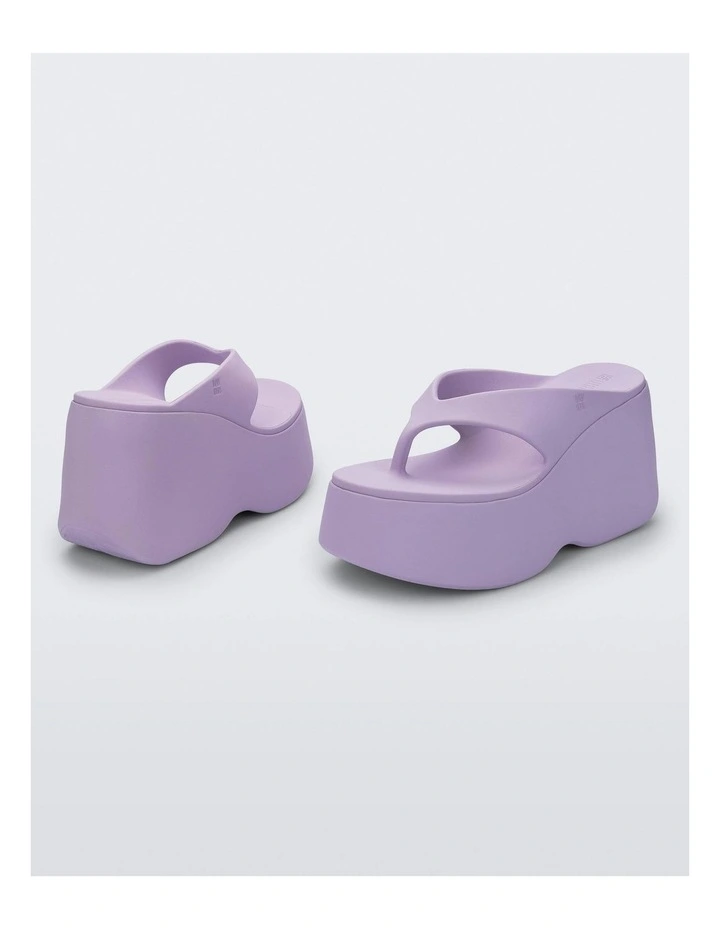 Free Thong Wedge in Lilac image 3
