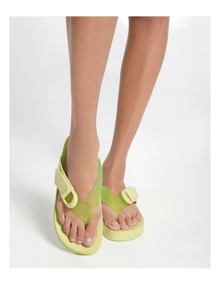 Cozy Thong in Green image 5