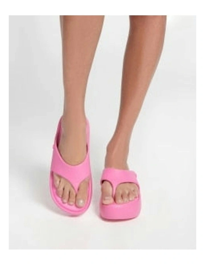 Free Platform Thong in Pink image 5