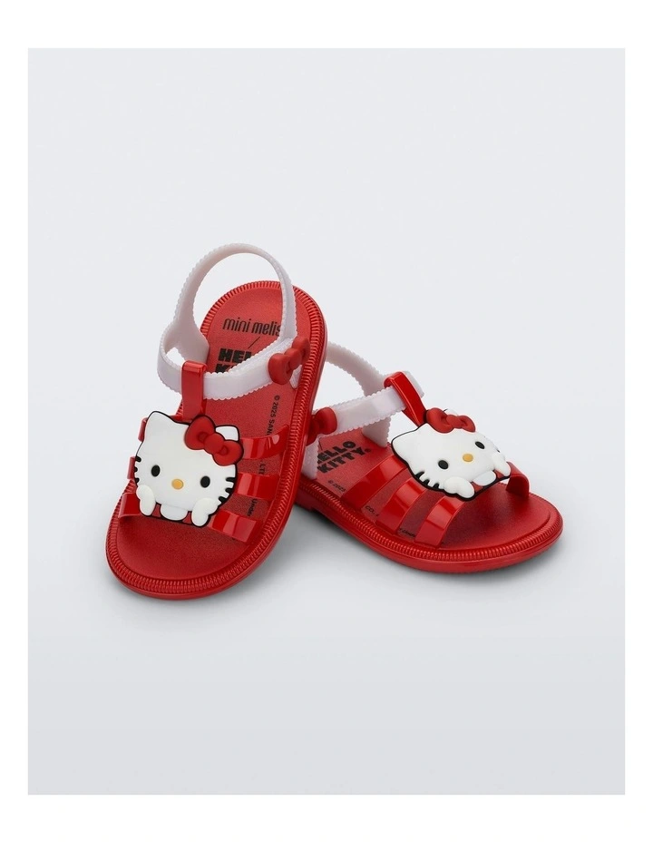 Mini Hip + Hello Kitty Sandal in Red image 3