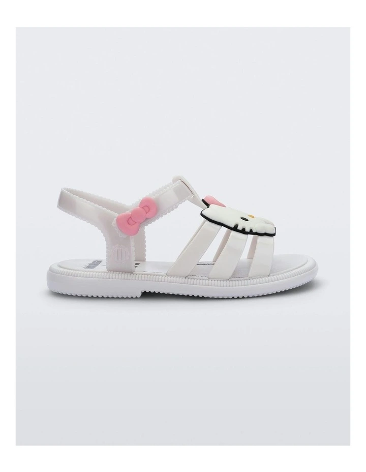 Mini Hip + Hello Kitty Sandal in White image 1