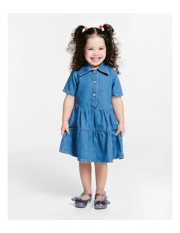 Mini Ultragirl Fly III Shoe in Blue Glitter image 2