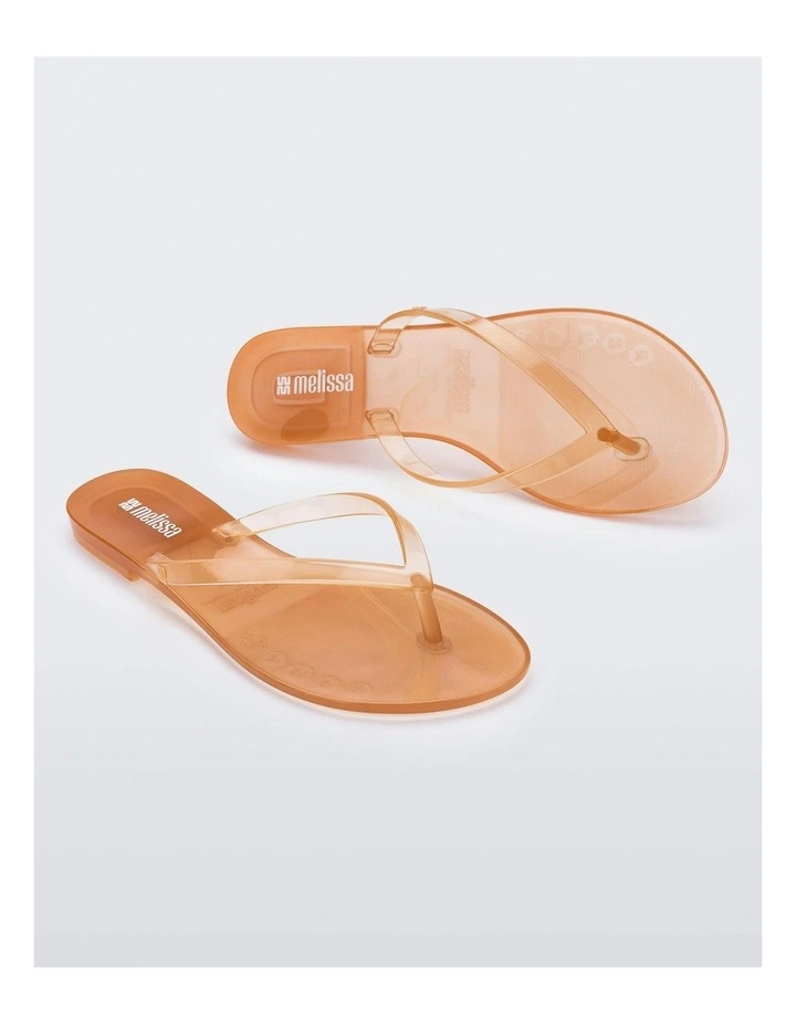 Harmonic Jelly Thong in Beige image 3