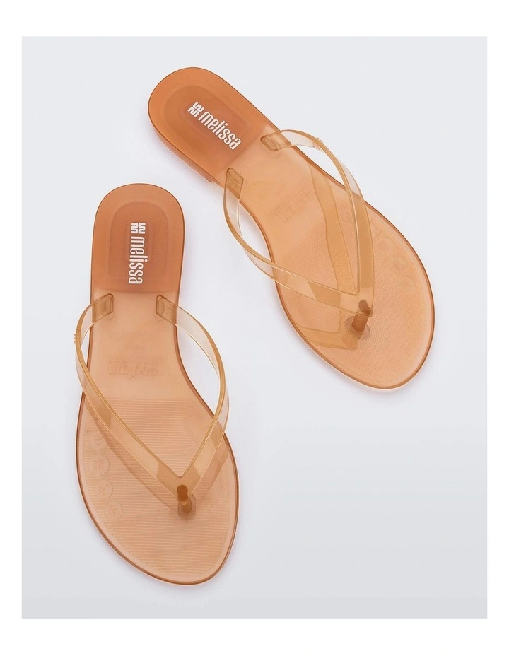 Harmonic Jelly Thong in Beige image 4