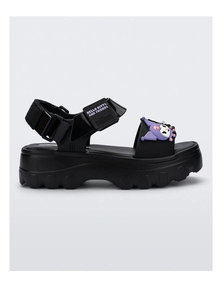 Kick Off Sandal in Hello Kitty Black image 6