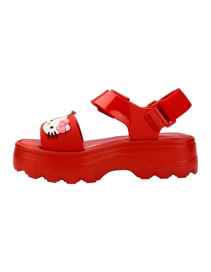Hello Kitty Ad Kick Off Sandal + in Red image 2