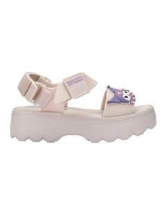 Hello Kitty Kick Off Sandal + in Beige