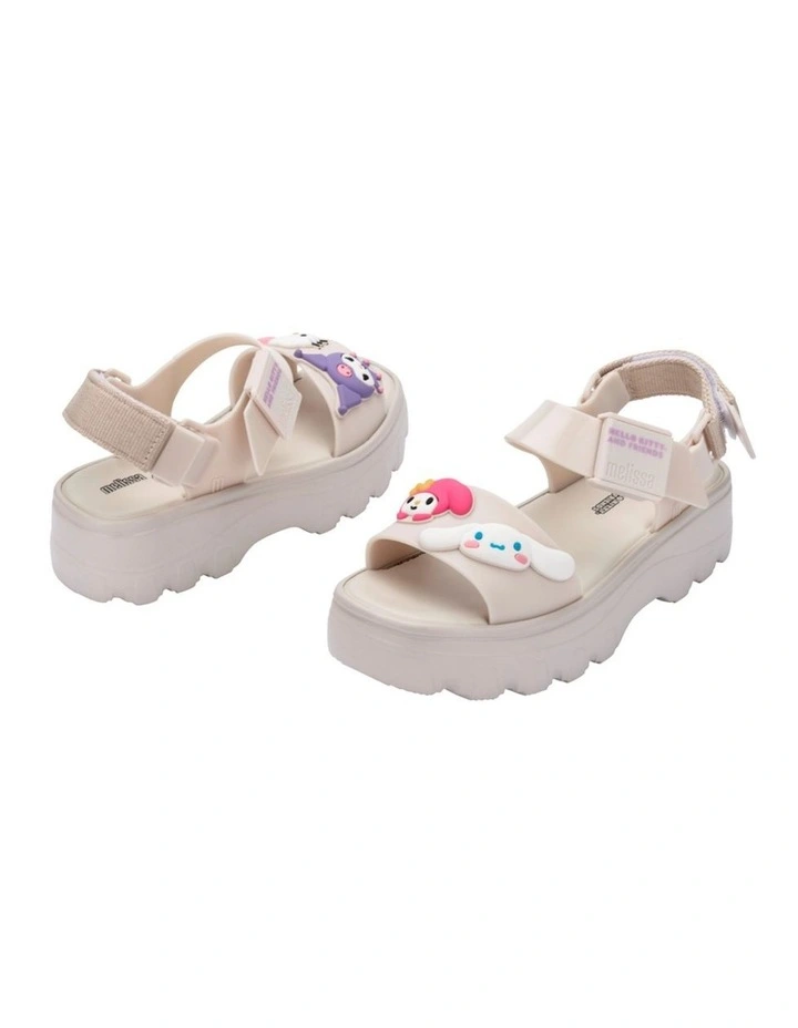 Hello Kitty Kick Off Sandal + in Beige image 4