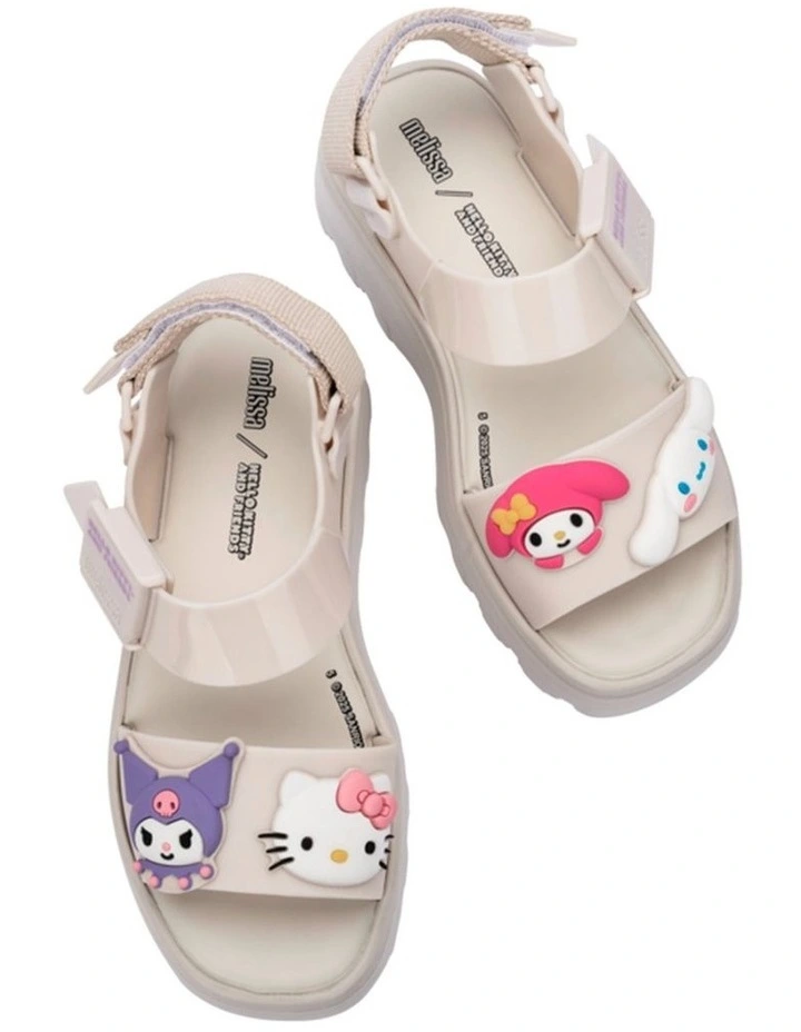 Hello Kitty Kick Off Sandal + in Beige image 5