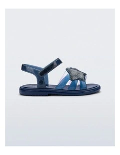 Hip Sky Sandal in Blue Glitter