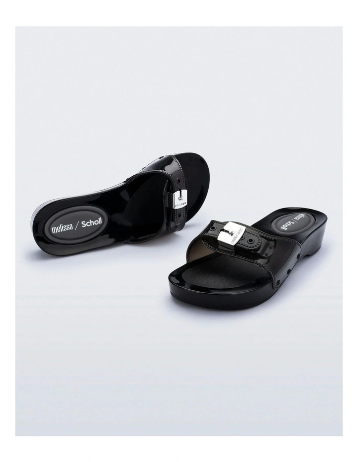 Pescura Heel + Scholl in Black image 5