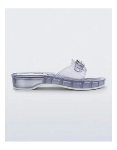 Pescura Heel + Scholl in Clear