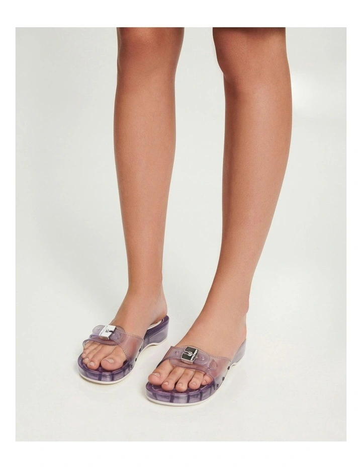 Pescura Heel + Scholl in Clear image 4