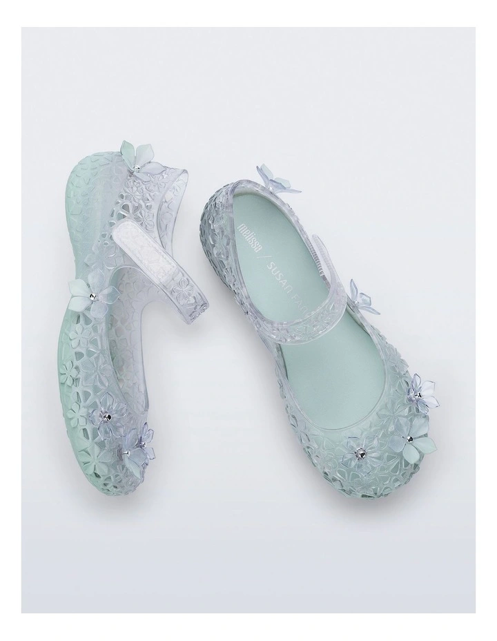 Luna Bloom + Susan Fang Shoe in Green image 4