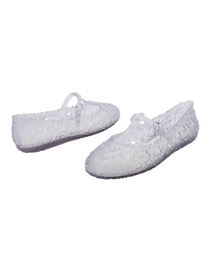 Daphnis Ballerina + Susan Fang Shoe in White image 4