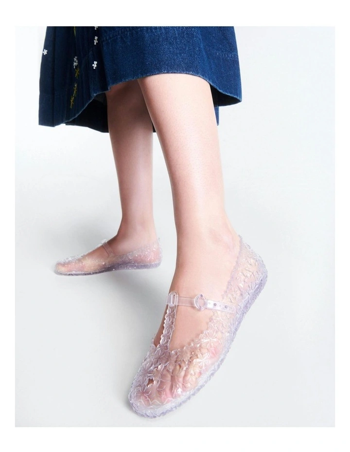 Daphnis Ballerina + Susan Fang Shoe in White image 5