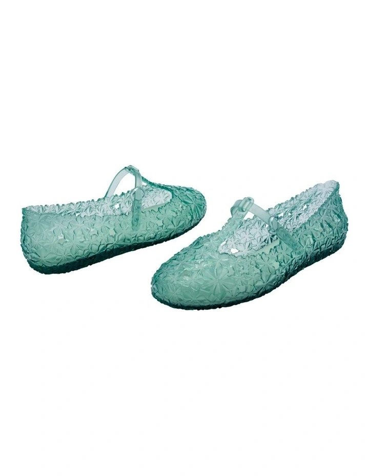 Daphnis Ballerina + Susan Fang Trans Shoe in Green image 4