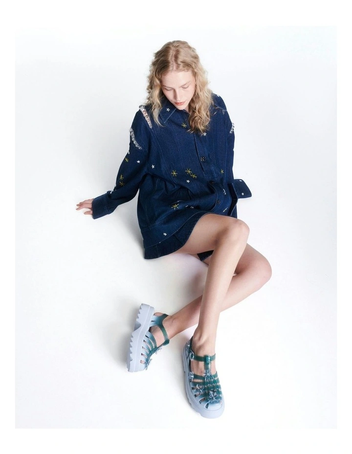 Possession Platform + Susan Fang Shoe in Blue image 2