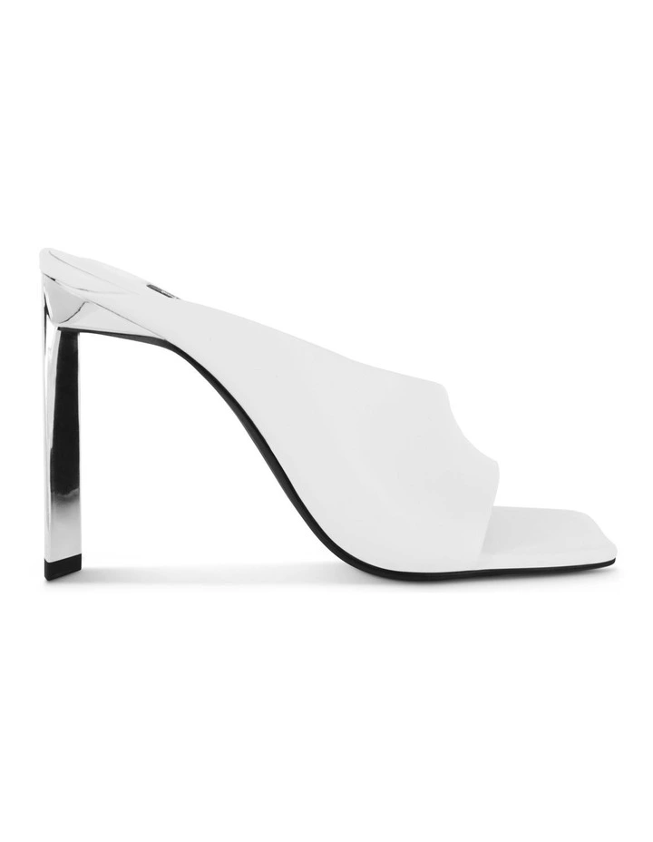 Wilhemina I Heel in White image 1