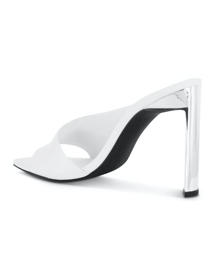 Wilhemina I Heel in White image 3