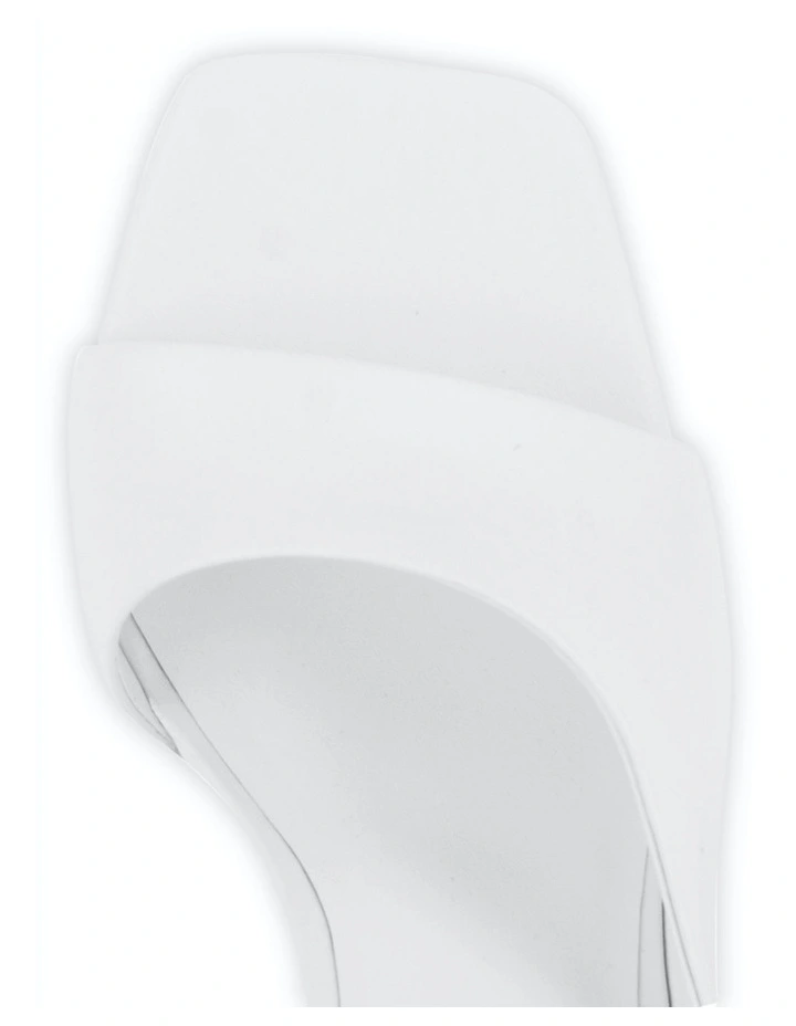 Wilhemina I Heel in White image 4
