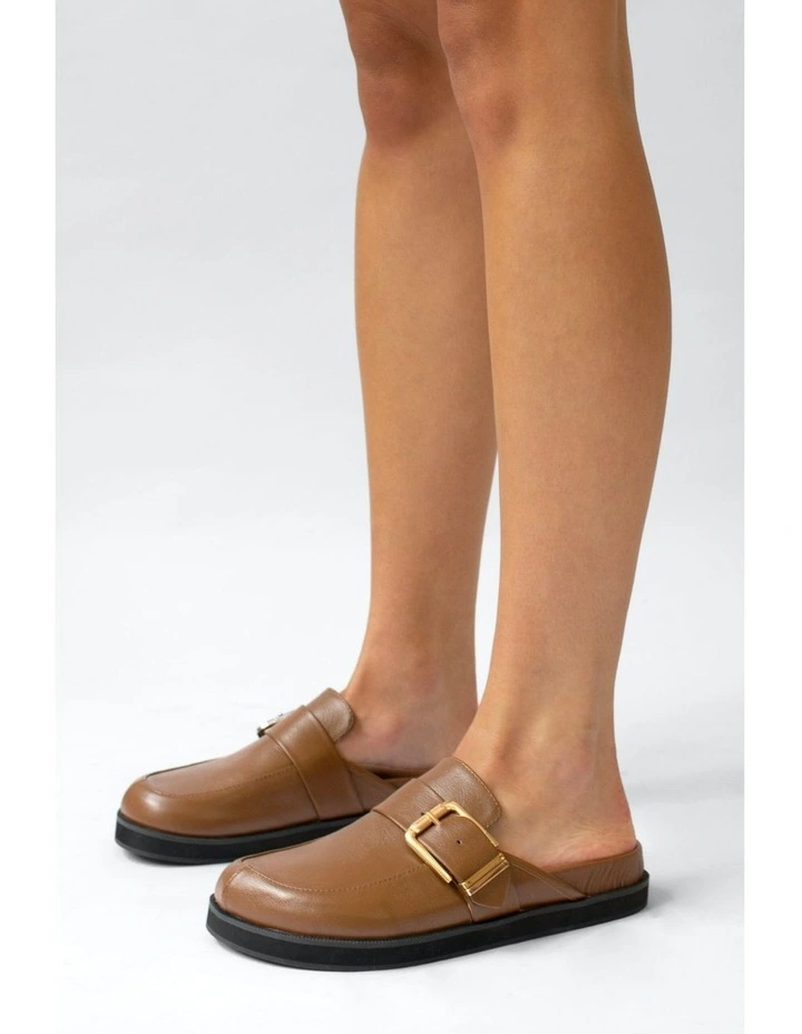 Zimmy II Mules in Chestnut image 2