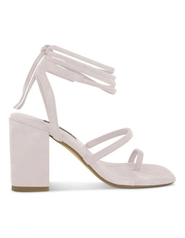 Orelie Heel in Pale Pink