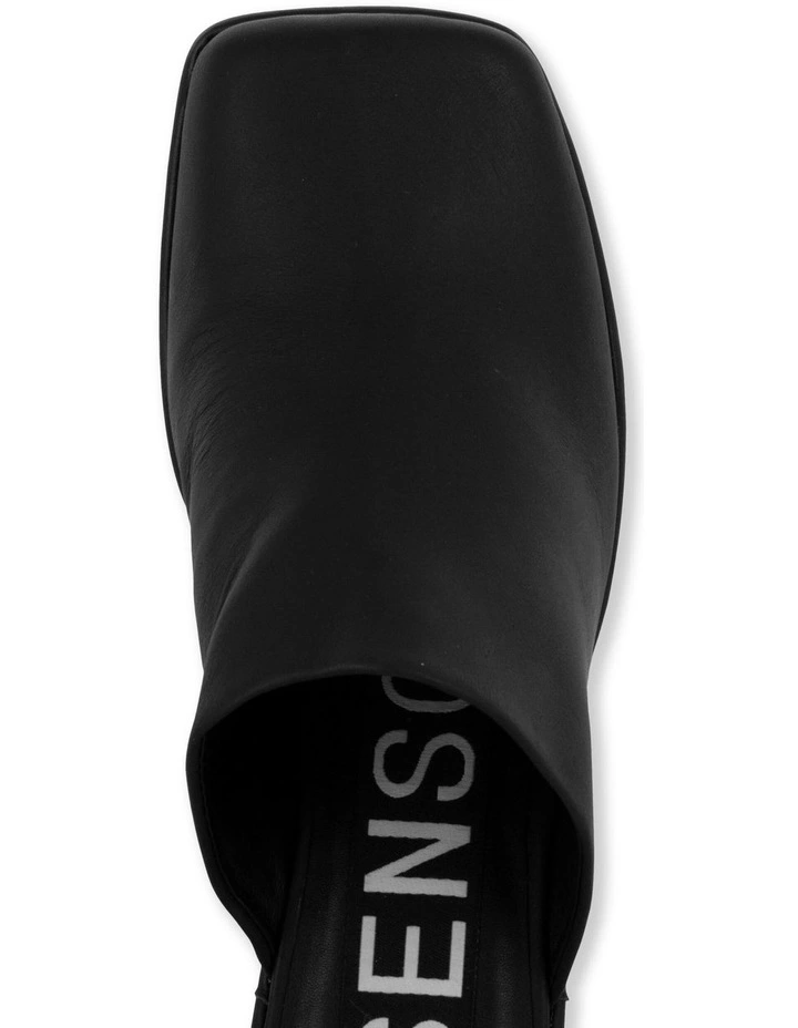 Dane Heeled Mules in Black image 4