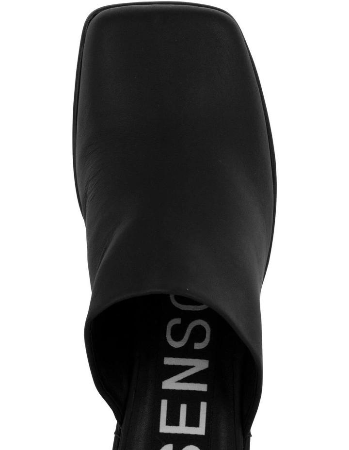 Dane Heeled Mules in Black image 7