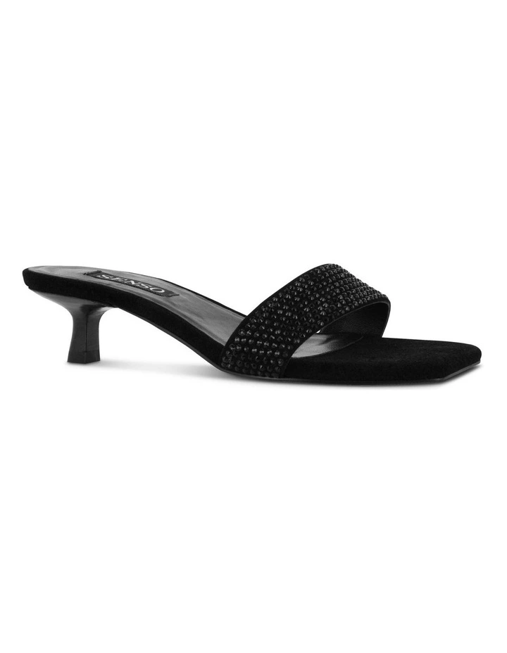 Tori Heeled Sandals in Black image 2